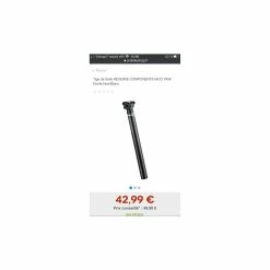 Fixe Reverse Components -VTT tout suspendus Soldes Magasin tige de selle reverse 31 6 mm 2